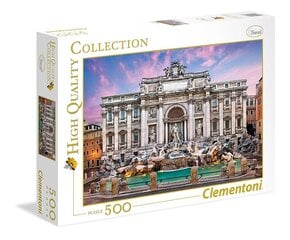 Puzle Trevi strūklaka Clementoni, 500 d. cena un informācija | Puzles, 3D puzles | 220.lv