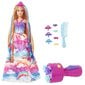 Lelle Bārbija Dreamtopia Princese ar matu lokšķērēm цена и информация | Rotaļlietas meitenēm | 220.lv