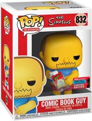 Figūriņa Funko POP! Simpsons Comic book guy Exclusive cena un informācija | Datorspēļu suvenīri | 220.lv