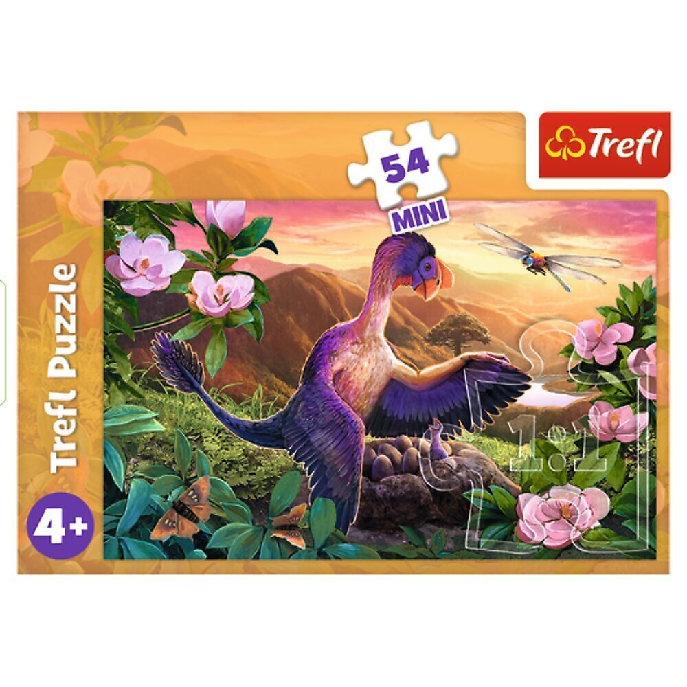 TREFL Puzle 54 Dinozauri cena un informācija | Puzles, 3D puzles | 220.lv