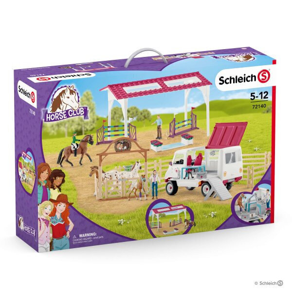 Zirgu Turnīrs Schleich Horse Club cena un informācija | Konstruktori | 220.lv