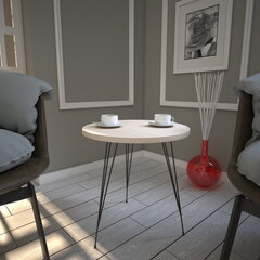 Кофейный столик Kalune Design Sandalf, светло-коричневый цена и информация | Журнальные столики | 220.lv