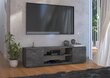 TV galdiņš ADRK Furniture Petra, melns цена и информация | TV galdiņi | 220.lv