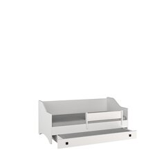 Детская кровать ADRK Furniture Naomi 2, 80x160 см, белая/серая цена и информация | Детские кровати | 220.lv