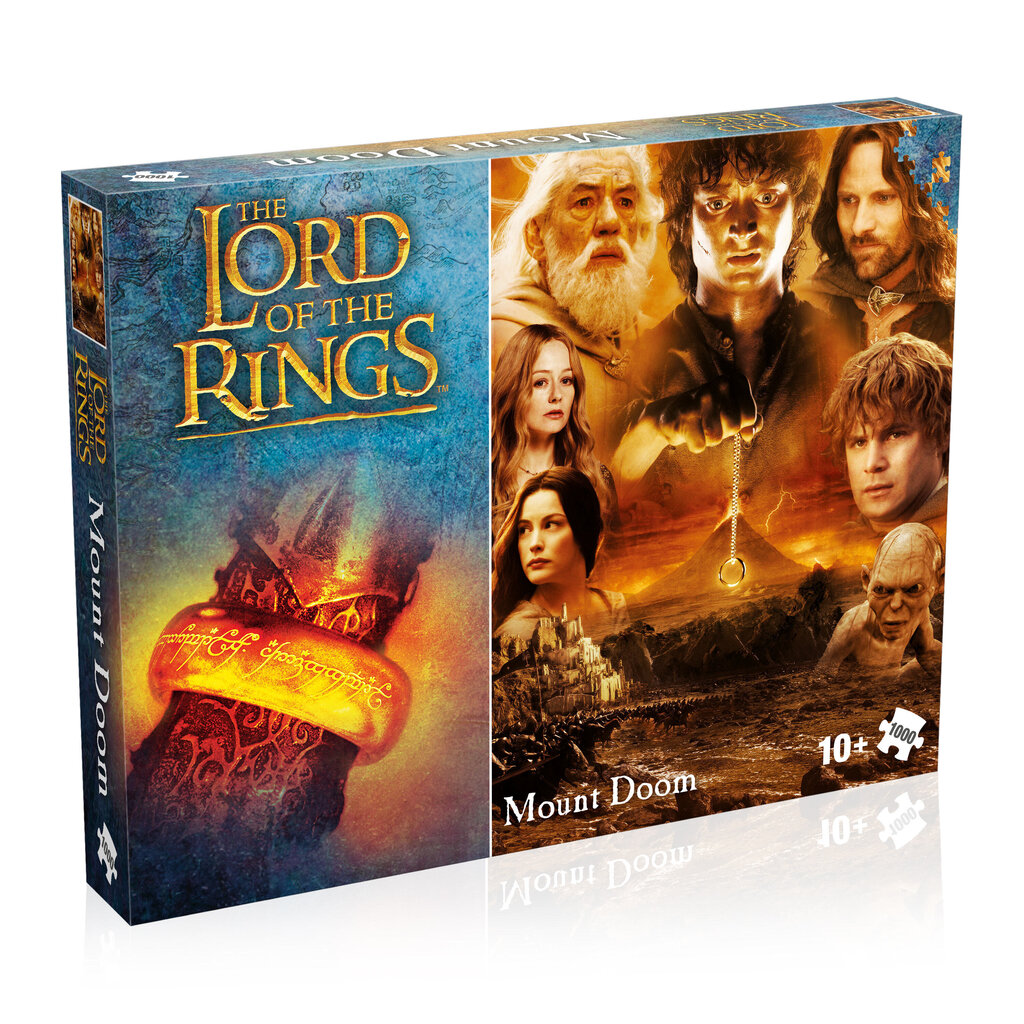 LORD OF THE RINGS Puzle 1000 Orodruin, 1000 gab. цена и информация | Puzles, 3D puzles | 220.lv