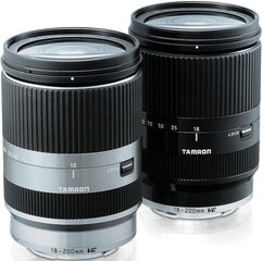 Tamron 18-200mm f/3.5-6.3 DI III VC objektīvs priekš Sony E, melns cena un informācija | Objektīvi | 220.lv