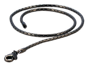 Колье-цепочка Bico 'Snake 55cm (F100 Black 55cm) 825873049747 цена и информация | Мужские украшения | 220.lv