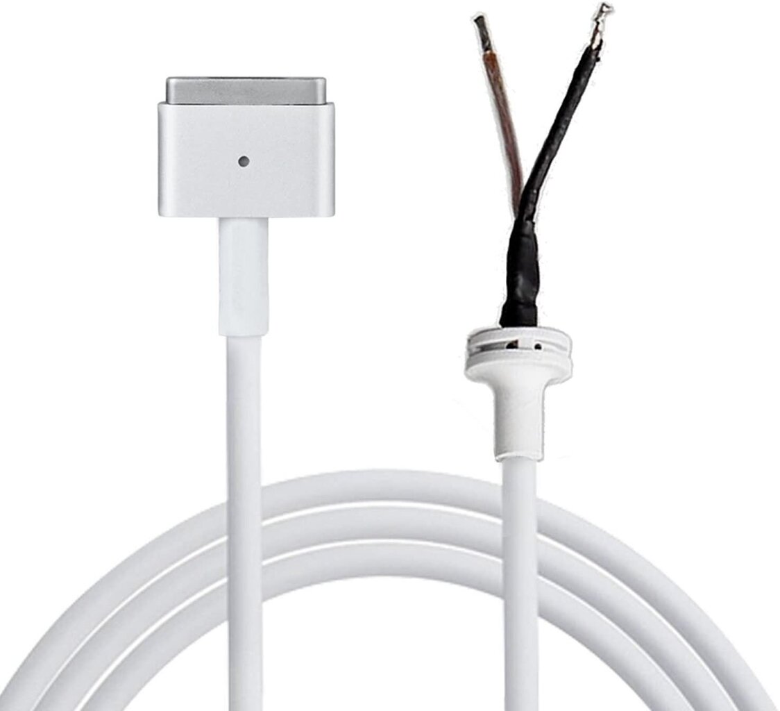 Barošanas kabelis Apple Magsafe 2 DC Mcbook AIR / PRO klēpjdatoriem, T veida, 1,7 m, balts цена и информация | Kabeļi un vadi | 220.lv