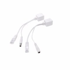 Savienotāja pārveidotājs Powermax PR-CPOE jauda + RJ45 + RJ45 cena un informācija | Adapteri un USB centrmezgli | 220.lv