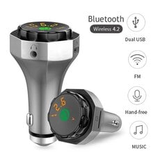 Bluetooth FM modulators, lādētājs AP06 - ar austiņām un drošības āmuru cena un informācija | Nav norādīts Elektroiekārtas | 220.lv