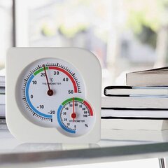 Analogs termometrs - hidrometrs cena un informācija | Mitruma, temperatūras, pH, ORP mērītāji | 220.lv