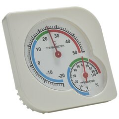 Analogs termometrs - hidrometrs cena un informācija | Mitruma, temperatūras, pH, ORP mērītāji | 220.lv