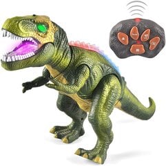 Robots - dinozaurs ar gaismas un skaņas efektiem cena un informācija | Rotaļlietas zēniem | 220.lv