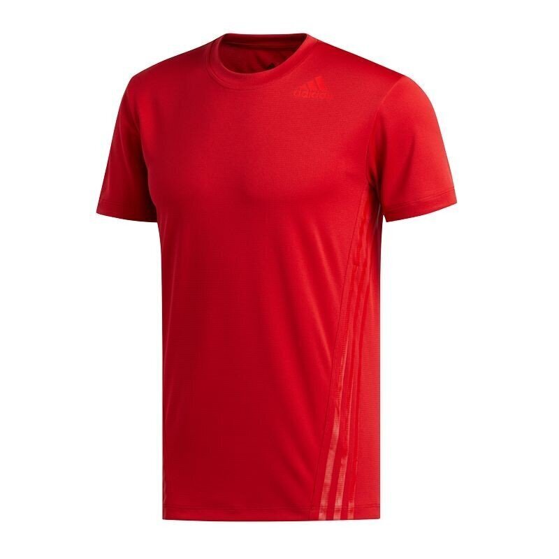 Sporta T-krekls Adidas Aeroready 3-Stripes M FL4314, sarkans cena un informācija | Sporta apģērbs vīriešiem | 220.lv