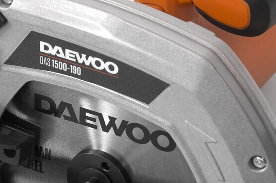 CIRCULAR SAW 1400W/DAS 1500-190 DAEWOO цена и информация | Zāģi, ripzāģi | 220.lv