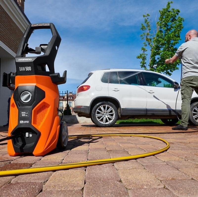 HIGH PRESSURE WASHER 1800W/DAW 500 DAEWOO цена и информация | Augstspiediena mazgātāji | 220.lv