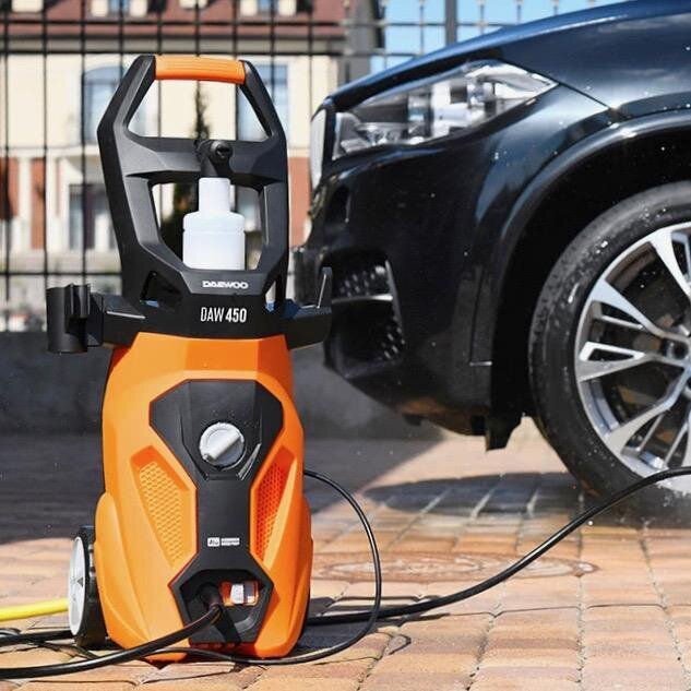 HIGH PRESSURE WASHER 1800W/DAW 450 DAEWOO цена и информация | Augstspiediena mazgātāji | 220.lv