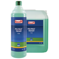 Grīdu tīrīšanas līdzeklis ar polimēriem, T201 Polybuz Trendy, 10 L cena un informācija | Tīrīšanas līdzekļi | 220.lv