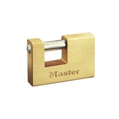 Piekaramā atslēga 85mm Masterlock 608EURD+ cena un informācija | Durvju slēdzenes | 220.lv