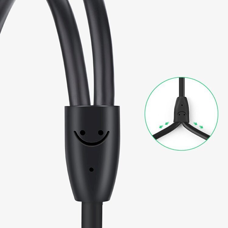 Ugreen USB Type C (male) - 2RCA (male) audio cable 1,5m gray (20193 CM451) cena un informācija | Savienotājkabeļi | 220.lv