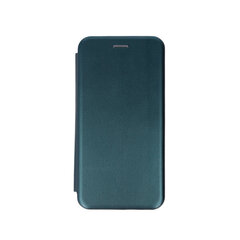 Чехол Book Elegance Samsung S21 FE темно зеленый цена и информация | Чехлы для телефонов | 220.lv
