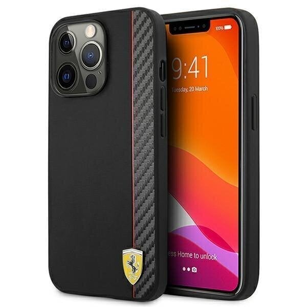 Ferrari FESAXHCP13LBK paredzēts iPhone 13 Pro / 13, melns cena un informācija | Telefonu vāciņi, maciņi | 220.lv