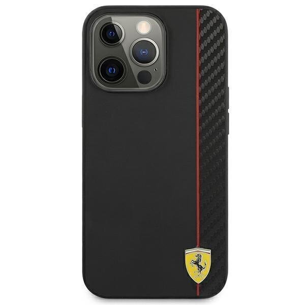 Ferrari FESAXHCP13LBK paredzēts iPhone 13 Pro / 13, melns cena un informācija | Telefonu vāciņi, maciņi | 220.lv