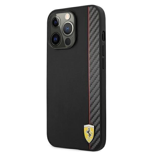 Ferrari FESAXHCP13LBK paredzēts iPhone 13 Pro / 13, melns cena un informācija | Telefonu vāciņi, maciņi | 220.lv