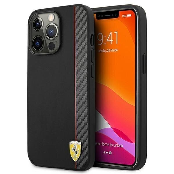 Ferrari FESAXHCP13XBK paredzēts iPhone 13 Pro Max, melns cena un informācija | Telefonu vāciņi, maciņi | 220.lv