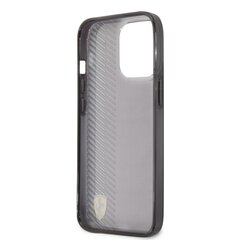 FEHCP13XUYEK Ferrari Gradient Transparent Hard Case for iPhone 13 Pro Max Black cena un informācija | Telefonu vāciņi, maciņi | 220.lv