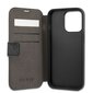 GUBKP13L4GMGGR Guess PU 4G Metal Logo Book Case for iPhone 13 Pro Grey cena un informācija | Telefonu vāciņi, maciņi | 220.lv