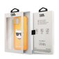 KLHCP13SCHTRO Karl Lagerfeld TPU Choupette Head Case for iPhone 13 mini Fluo Orange cena un informācija | Telefonu vāciņi, maciņi | 220.lv