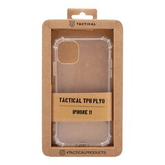 Чехол Tactical TPU Plyo Cover для Apple iPhone 11 Transparent цена и информация | Чехлы для телефонов | 220.lv