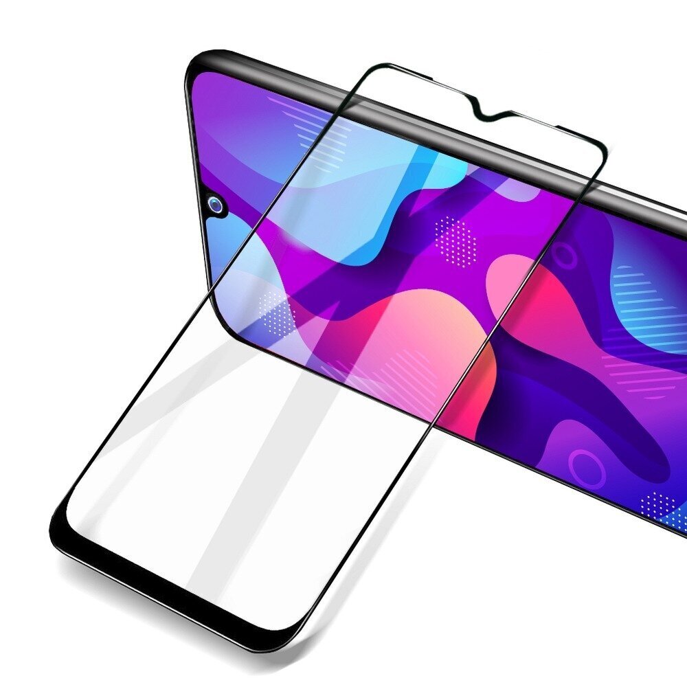 LCD aizsargstikls 5D Full Glue Ceramic Glass Xiaomi Redmi Note 10/Note 10s liektss melns цена и информация | Ekrāna aizsargstikli | 220.lv