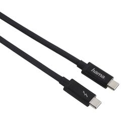 Kabelis USB-C Hama Thunderbolt 20 Gbps (1 m) cena un informācija | Kabeļi un vadi | 220.lv