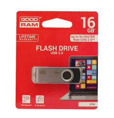 USB zibatmiņa Goodram UTS3 16GB USB 3.0 cena un informācija | USB Atmiņas kartes | 220.lv