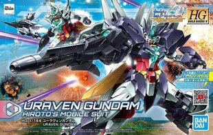 Bandai - HGBD:R Uraven Gundam, 1/144, 59223 cena un informācija | Attīstošās rotaļlietas | 220.lv