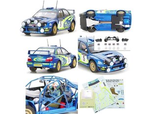 Tamiya - Subaru Impreza 2001 GB rally, 1/24, 24250 cena un informācija | Konstruktori | 220.lv