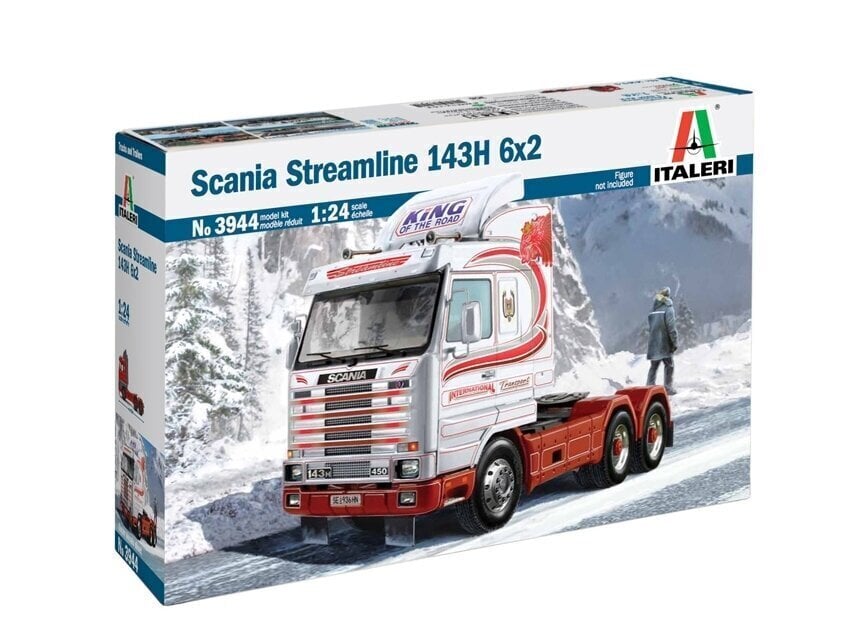 Italeri - SCANIA Streamline 143H 6x2, 1/24, 3944 cena un informācija | Konstruktori | 220.lv