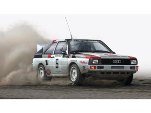 Сборная пластиковая модель NuNu - Audi S1 '86 Olympus Rally, 1/24, 24023 цена и информация | Конструкторы и кубики | 220.lv