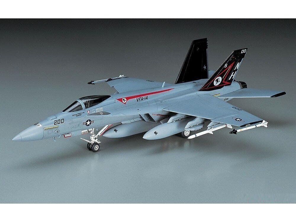 Hasegawa - Boeing F/A-18E Super Hornet, 1/72, 00549 cena un informācija | Konstruktori | 220.lv