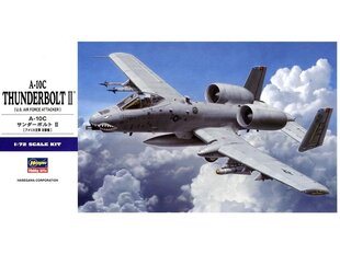 Hasegawa - A-10C Thunderbolt II, 1/72, 01573 cena un informācija | Konstruktori | 220.lv