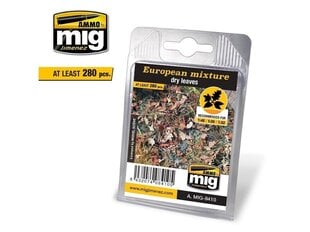 AMMO MIG - EUROPEAN MIXTURE - DRY LEAVES, AMIG8410 cena un informācija | Modelēšanas un zīmēšanas piederumi | 220.lv