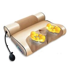 Многофункциональная электрическая подушка для массажа шиацу с инфракрасным обогревом, Ortex цена и информация | Массажеры | 220.lv