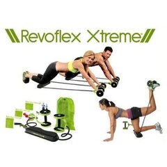 Daudzfunkcionāls trenažieris Revoflex Xtreme, 44 vingrinājumi cena un informācija | Fitnesa gumijas, gredzeni | 220.lv