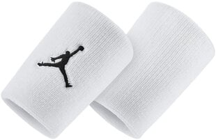 Nike Plaukstas Pamatnes Saites Jordan Jumpman Wristbands White JKN01 101 цена и информация | Товары для большого тенниса | 220.lv