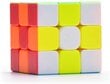 Prāta mežģis Rubika kubs, 3x3, bez uzlīmēm cena un informācija | Galda spēles | 220.lv