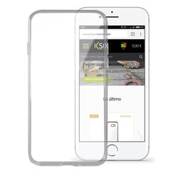 Ksix для Apple iPhone 7/8, прозрачный цена и информация | Чехлы для телефонов | 220.lv
