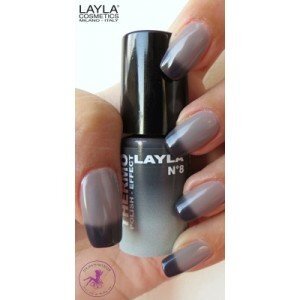 Layla Thermo Polish Effect No.8 цена и информация | Nagu lakas, stiprinātāji | 220.lv