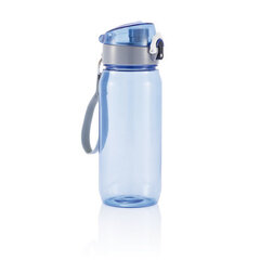 Бутылка XD COLLECTION, 600мл, с запирающейся крышкой, прозрачная черный цв. тритановый пластик цена и информация | Фляги для воды | 220.lv